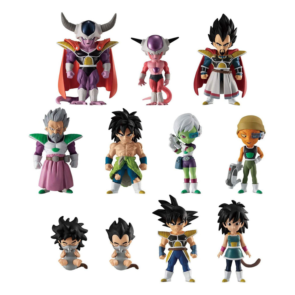Bandai Dragon Ball Adverge Broly Movie Premium Set Of 11 Figures