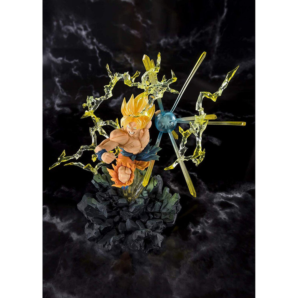 Bandai Dragon Ball Z Burning Battles Super Saiyan Goku Statue
