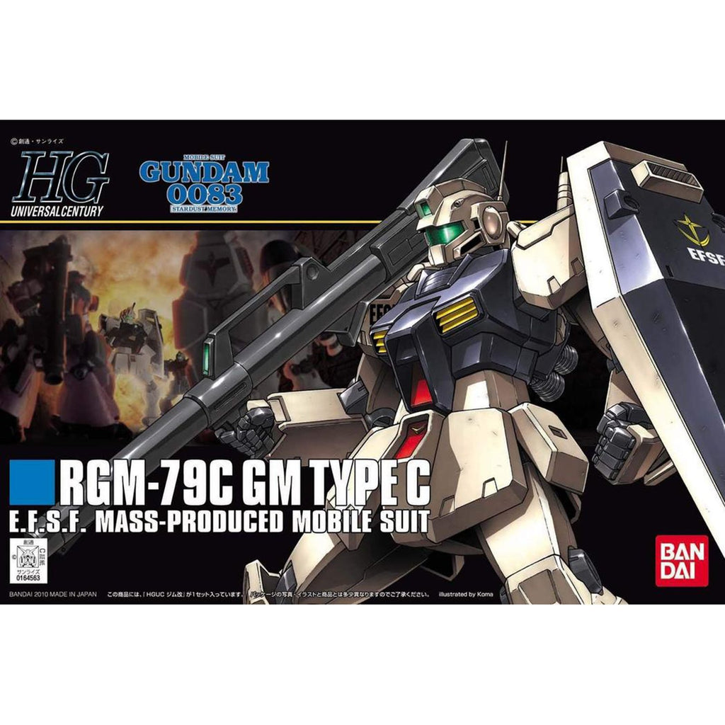 Bandai HG Gundam 0083 RGM-79C GM Type C Model Set - Radar Toys