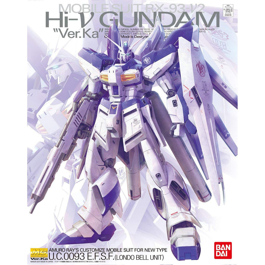 Bandai Hobby MG Hi-Nu Char's Counterattack Ver. KA Model Kit
