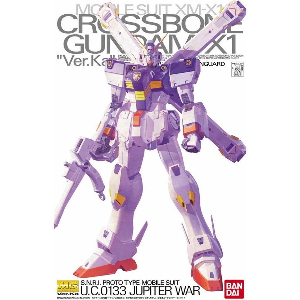 Bandai MG Crossbone Gundam X1 Jupiter War Ver.Ka Model Kit