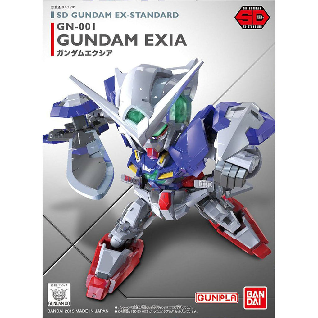 Bandai SD Gundam Ex-Standard GN-001 Gundam Exia Model Kit Figure - Radar Toys