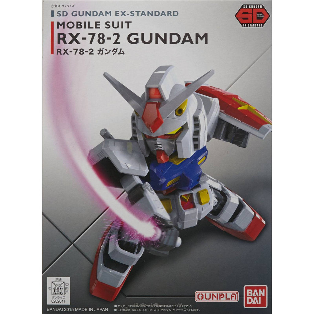 Bandai SD Gundam Ex-Standard RX-78-2 Gundam Model Kit Figure