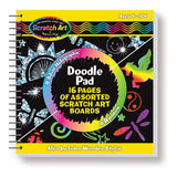 Melissa And Doug Scratch Art Doodle Pad With Stylus - Radar Toys