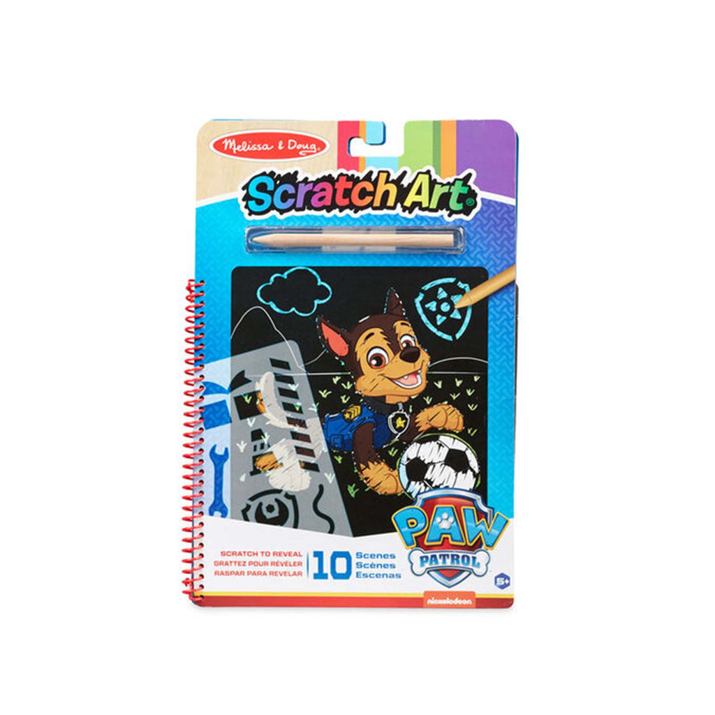 Melissa And Doug Paw Patrol Chase Scratch Art Activity Pad - Radar Toys