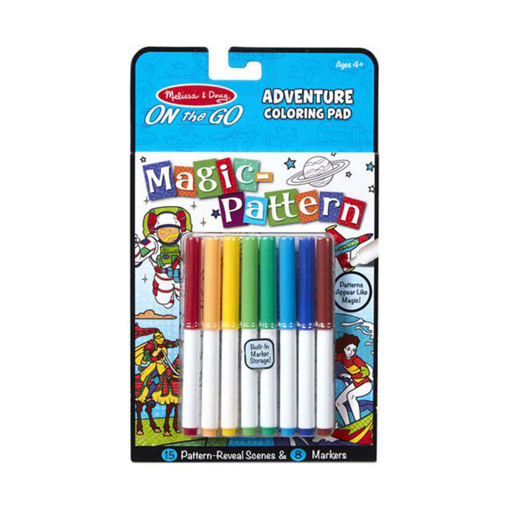 Melissa And Doug On The Go Magic Pattern Adventure Coloring Pad