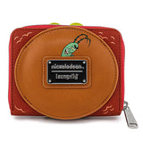 Loungefly SpongeBob SquarePants Plankton Krabby Patty Zip Around Wallet - Radar Toys