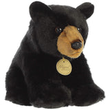 Aurora Miyoni Black Bear 9 Inch Plush Figure - Radar Toys