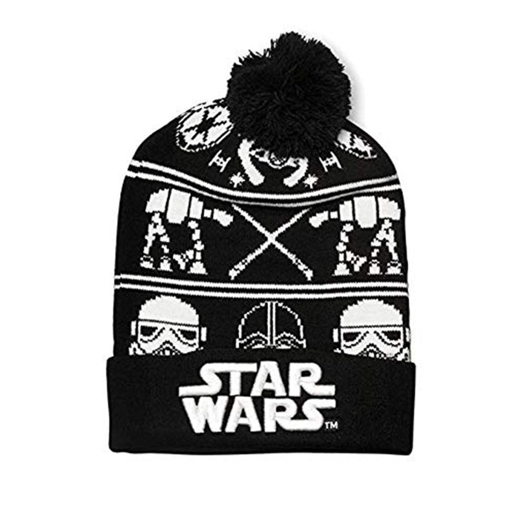 Loungefly Star Wars Black White Darth Vader Stormtrooper Beanie