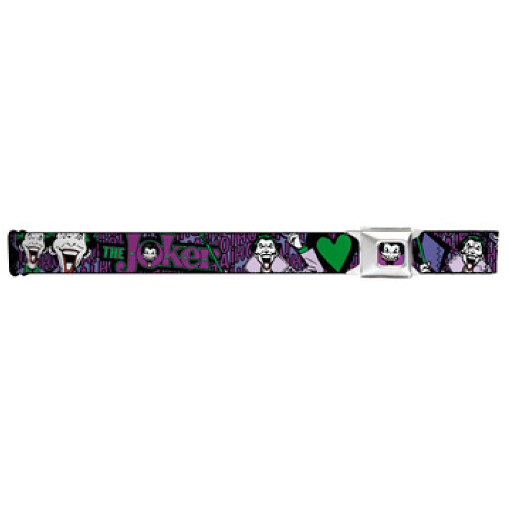 DC Comics Batman The Joker Full Color Face Seatbelt Belt - Radar Toys