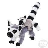 Mini Birth Of Life Lemur 6 Inch Plush - Radar Toys