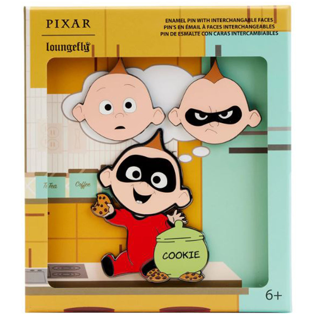 Loungefly Disney Pixar Incredibles Jack Jack Mixed Emotions Collectible Pin Set