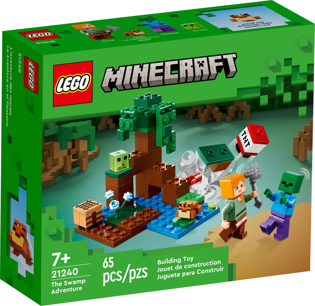 Lego Minecraft The Swamp Adventure 21240 Building Set