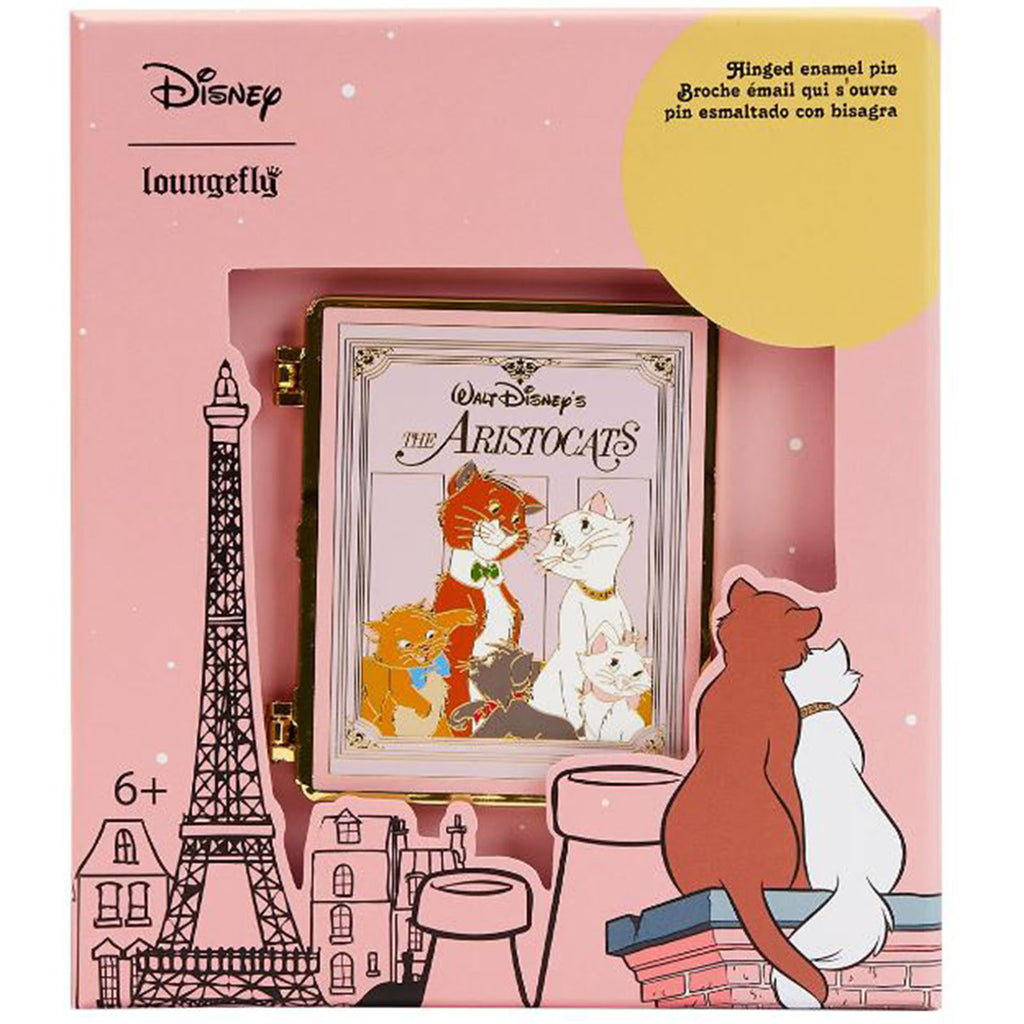 Loungefly Disney The Aristocats Classic Book 3 Inch Collector Box Pin