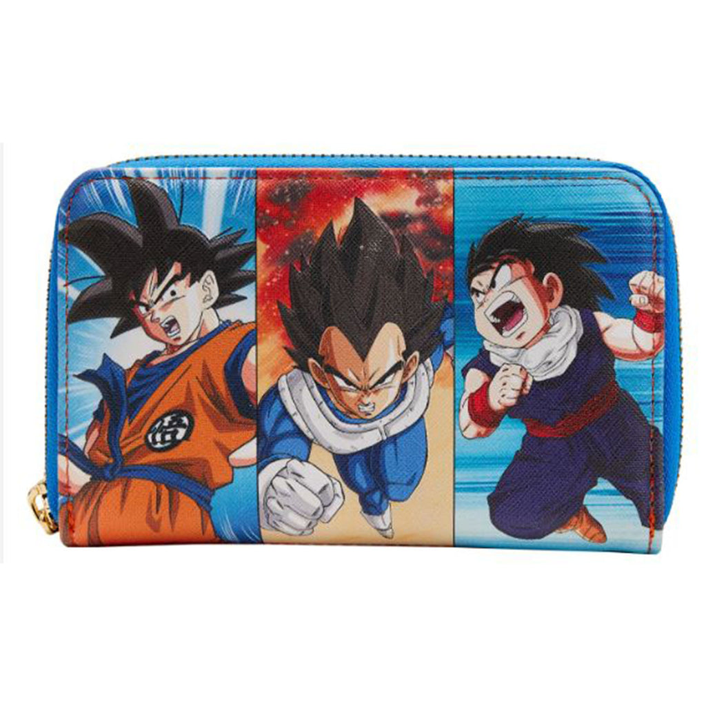 Loungefly Dragon Ball Z Trio Zip Around Wallet - Radar Toys