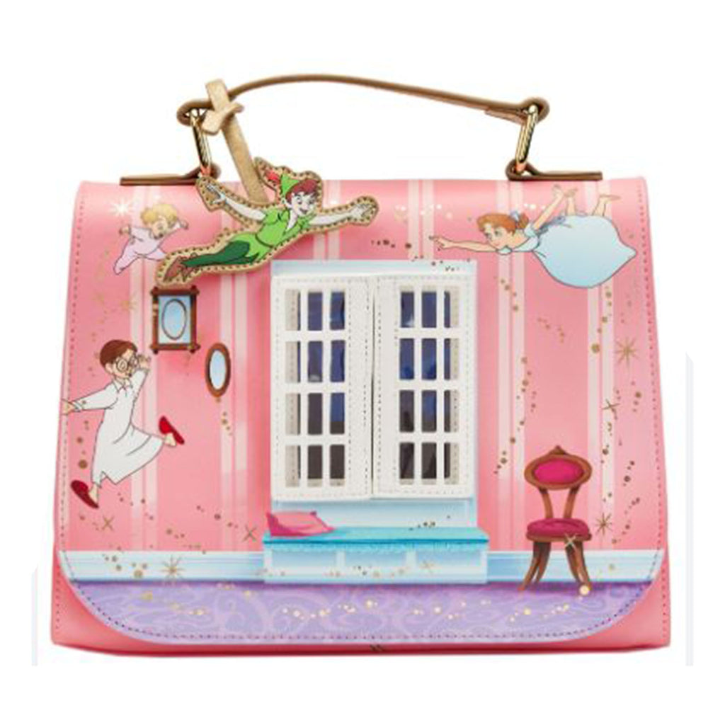 Loungefly Disney Peter Pan You Can Fly 70th Anniversary Crossbody Bag Purse - Radar Toys