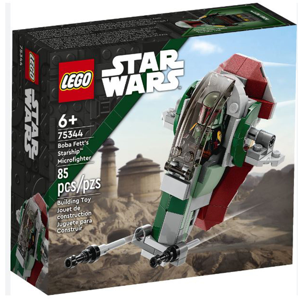 Lego Star Wars Boba Fett's Starship Microfighter 75344 Building Set