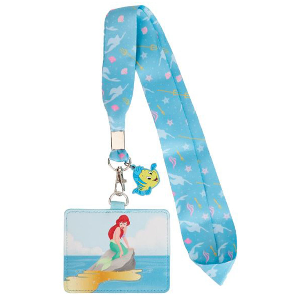Loungefly Disney Little Mermaid Tritons Gift Lanyard With Cardholder - Radar Toys