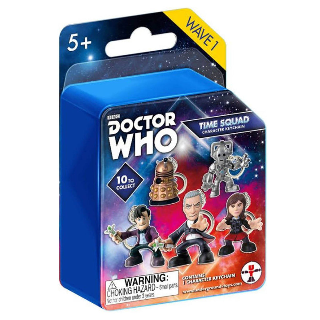 Doctor Who Time Squad Blind Box Character Figure Keychain