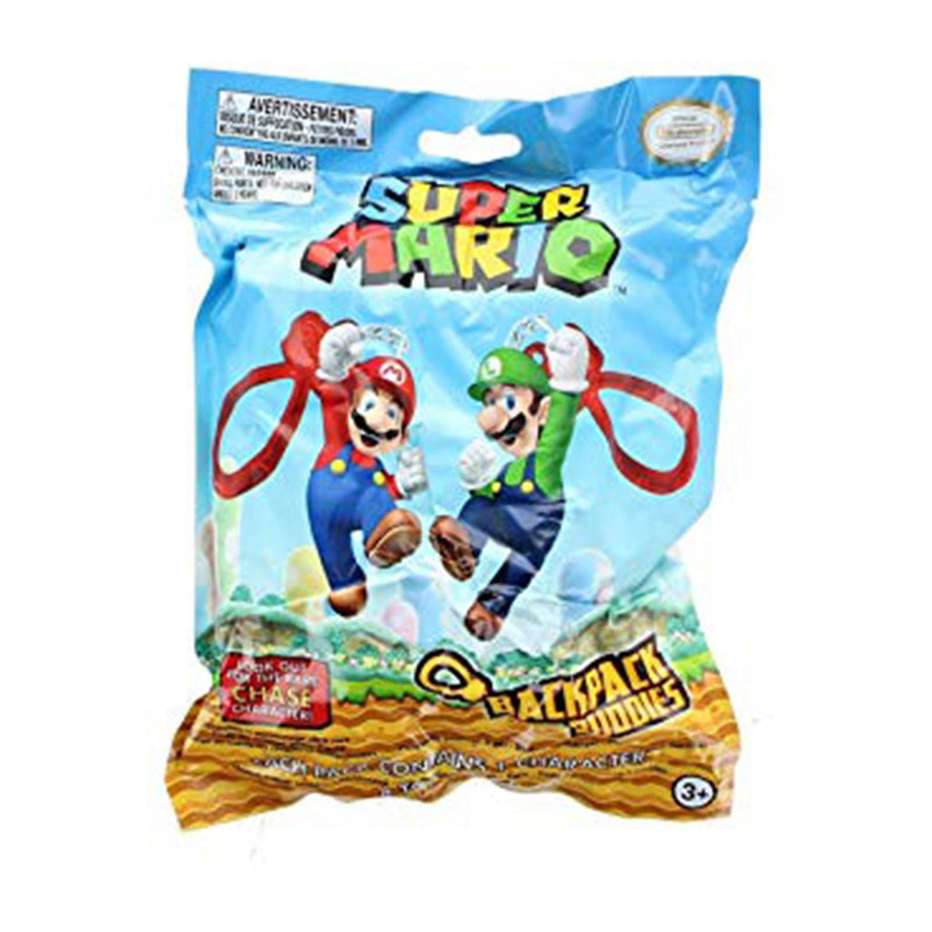 Super Mario Blind Bag Backpack Buddies Plush Clip