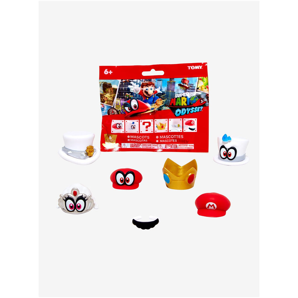Super Mario Odyssey Mascots Cappy Bottle Blind Bag Figure