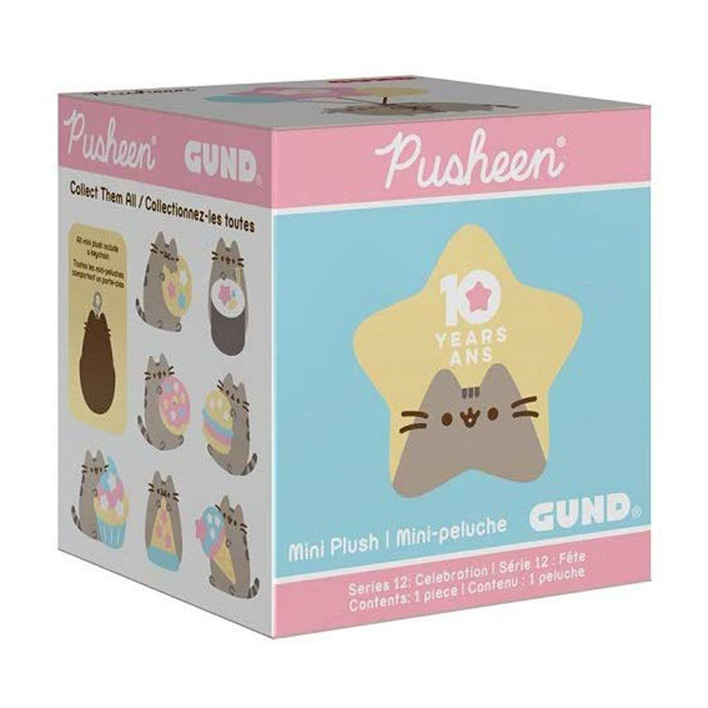 GUND Pusheen Series 12 Celebration Surprise Blind Box Mini Plush Figure