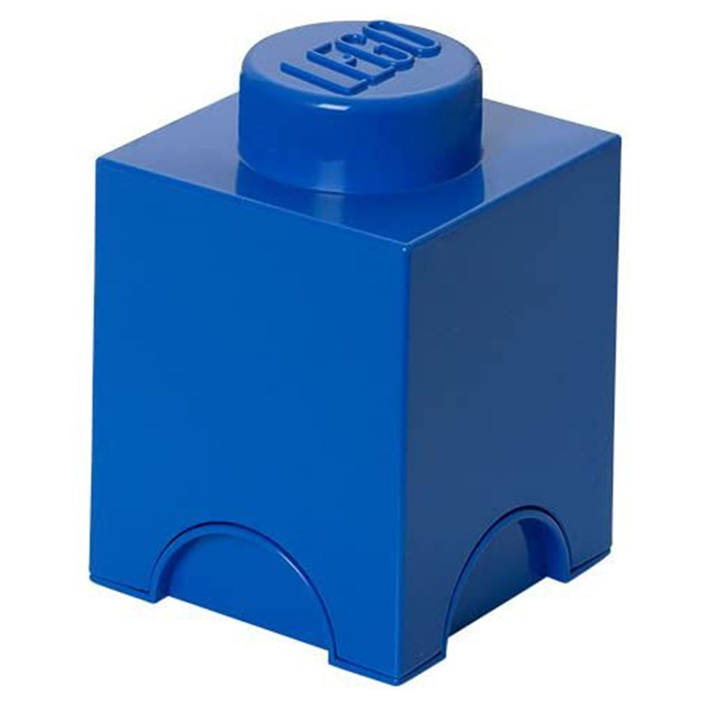 LEGO® Storage 1-Stud Brick Bright Blue Storage Container