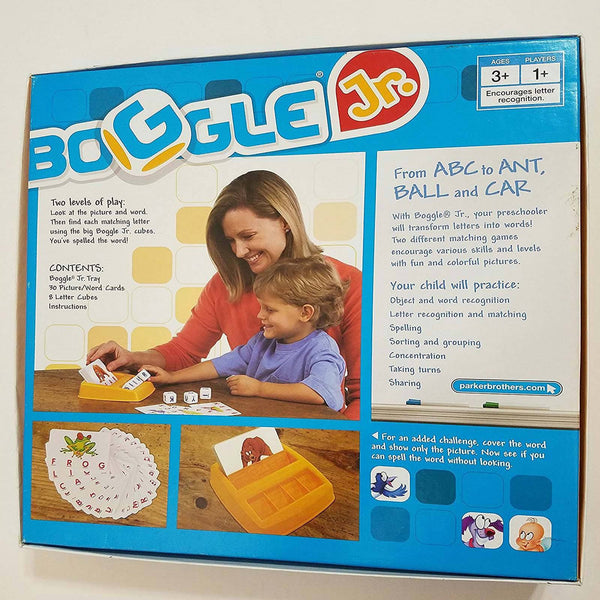 Boggle Jr Hasbro Preschool Games For Kids Family Boggle | Radar Toys