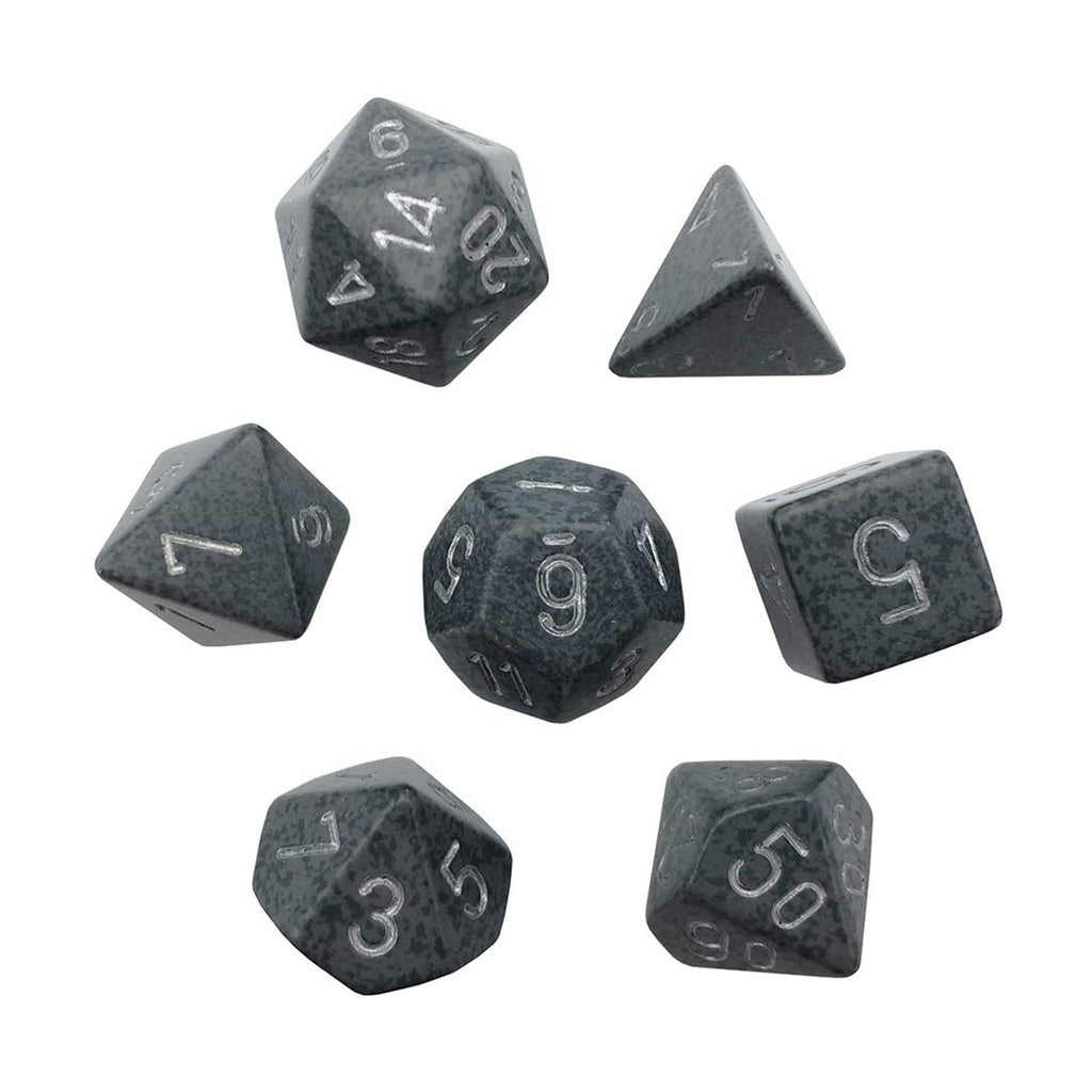 Chessex 7 Set Polyhedral Dice Speckled Hi Tech CHX25340 - Radar Toys