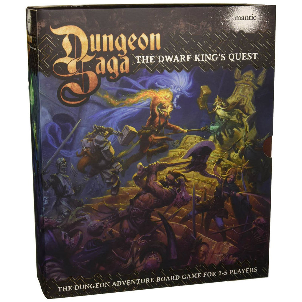 Dungeon Saga Dwarf King's Quest The Board Game