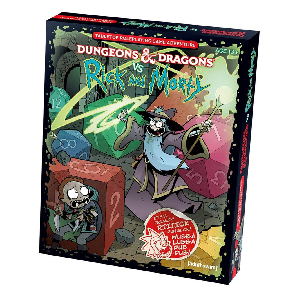 Dungeons And Dragons Vs Rick And Morty Roleplaying Game