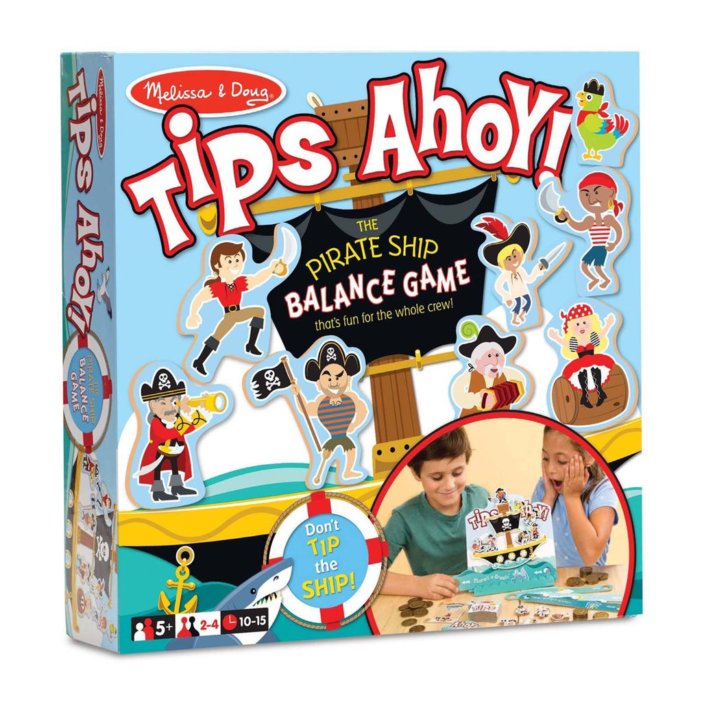 Melissa And Doug Tips Ahoy! The Pirate Ship Balance Game