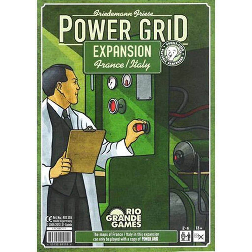 Power Grid Expansion France and Italy The Board Game - Radar Toys