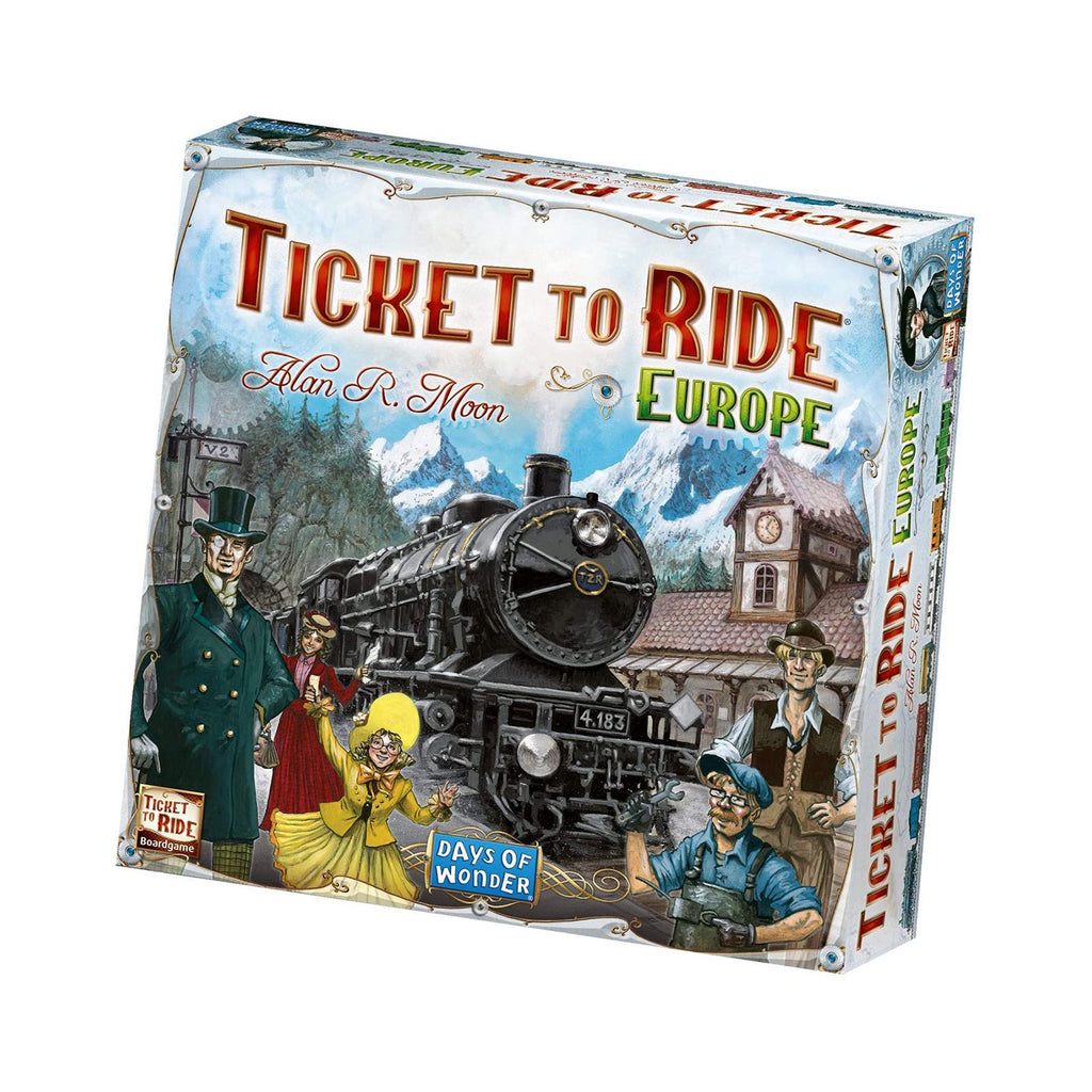 Ticket To Ride Europe The Board Game