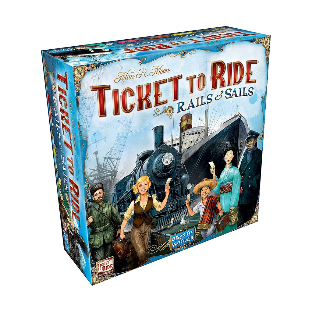 Ticket To Ride Rails & Sails Board Game