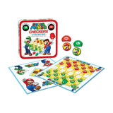 USAopoly Super Mario Vs Luigi Checkers And Tic Tac Toe Game Set - Radar Toys