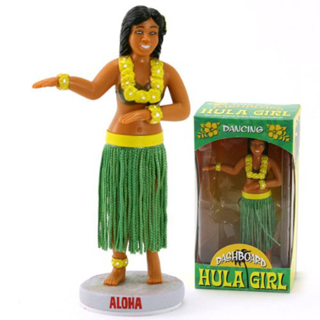 Dashboard Dancing Hula Girl Bobble Figure