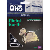 Metal Earth Doctor Who Rusty K-9 Steel Model Kit - Radar Toys