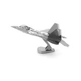Metal Earth F-22 Raptor Jet Model Kit - Radar Toys