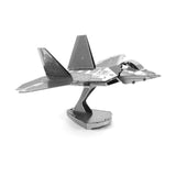 Metal Earth F-22 Raptor Jet Model Kit - Radar Toys