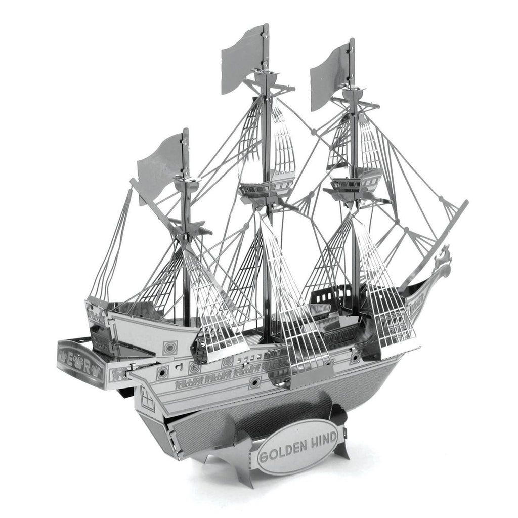 Metal Earth Golden Hind Ship Model Kit - Radar Toys