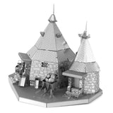 Metal Earth Harry Potter Rubeus Hargird's Hut Steel Model Kit - Radar Toys