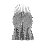 Metal Earth Iconx Game Of Thrones Iron Throne Steel Model Kit - Radar Toys