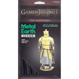 Metal Earth Iconx Game Of Thrones The Mountain Steel Model Kit - Radar Toys