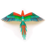 Metal Earth Iconx Parrot Jubilee Macaw Steel Model Kit - Radar Toys