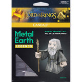 Metal Earth Legends Lord Of The Rings Gandalf Steel Model Kit - Radar Toys