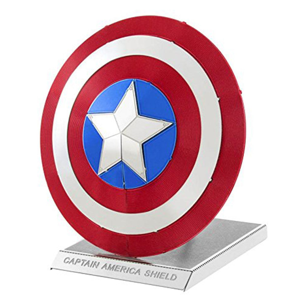 Metal Earth Marvel Avengers Captain America's Shield Steel Model Kit - Radar Toys