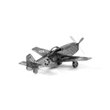 Metal Earth P-51 Mustang Model Kit - Radar Toys