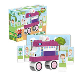 Biobuddi Our World Ice Cream Truck ECO Friendly Building Set 100667 - Radar Toys
