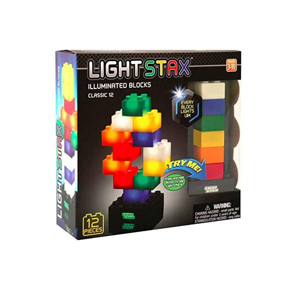 Light Stax Classic Illuminated Blocks 12 Block Set